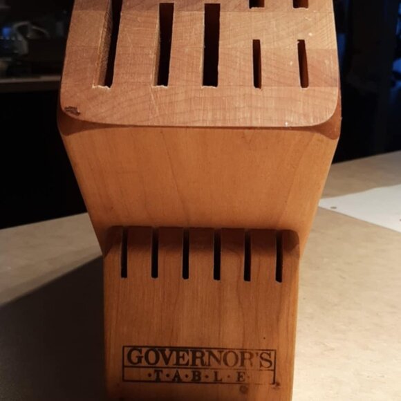 Slot wood knife block - Picture 3 of 4